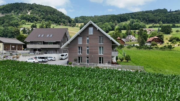 Wohnen über dem Gürbetal - 1.5-Zimmer-Duplex mit Alpenblick in Gelterfingen 36