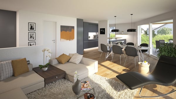 Exklusive 1.5-Zimmer-Gartenwohnung im Neubau CENTRO II ... 5