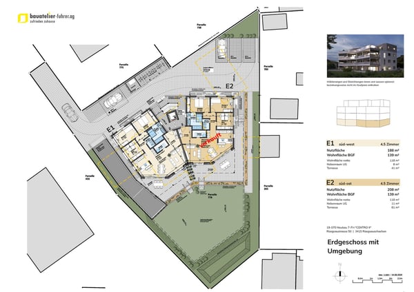 Exklusive 1.5-Zimmer-Gartenwohnung im Neubau CENTRO II ... 4