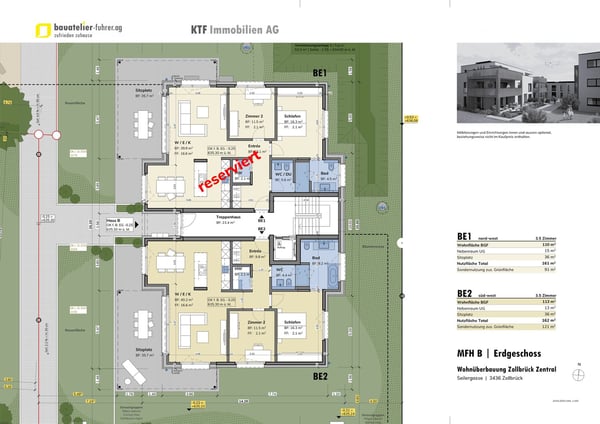 Letzte 1.5-Zimmer-Gartenwohnungen in der Wohnüberbauung „Zollbrück Zentral“ ... 3
