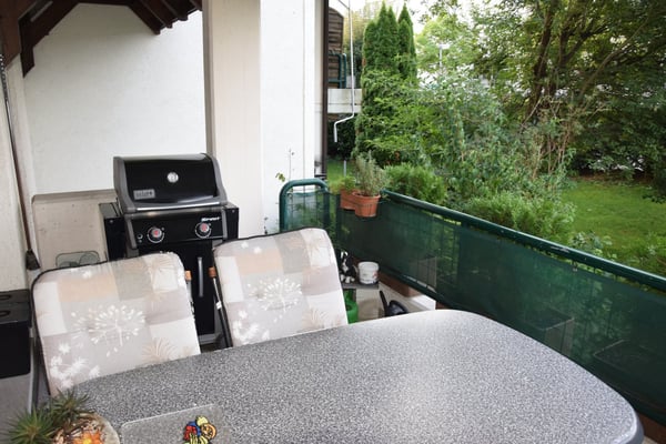 1-Zimmer-Wohnung im 1. OG mit Bastelraum und TG-Platz 4