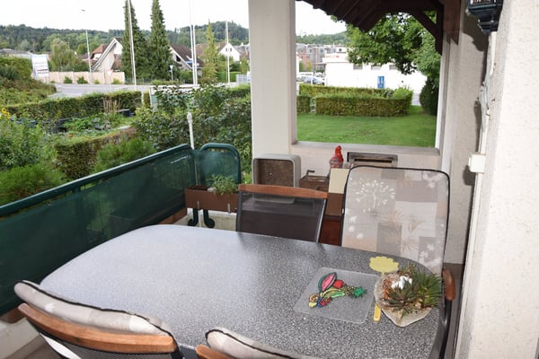 1-Zimmer-Wohnung im 1. OG mit Bastelraum und TG-Platz 3