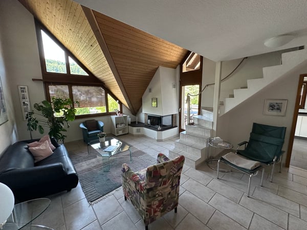 Geräumige 4.5-Zimmer Wohnung mit Riesengalerie (80m2) mit Panoramablick in Zurzach