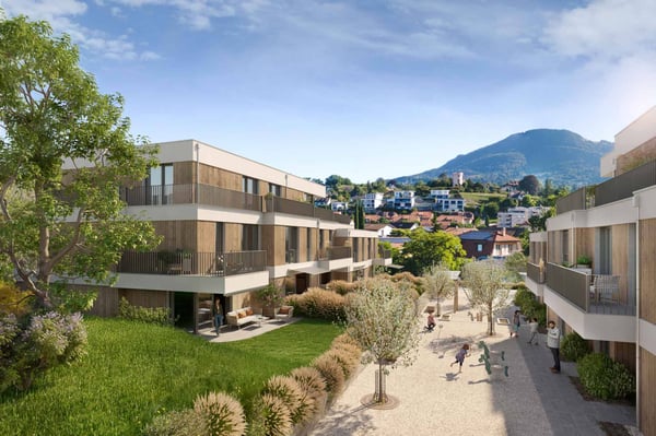 Résidence Les Vignes Spacieux Duplex de 4.5 pièces avec jardin et terrasse 7