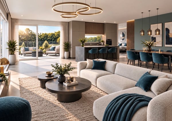 Exklusive Neubau-5 1/2 Zimmer-Eigentumswohnung mit 136 m² 2