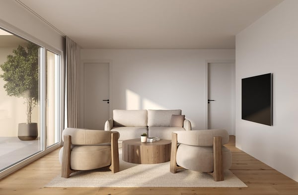 2.5-Zimmer-Gartenwohnung mit viel Privatsphäre und Stauraum 4