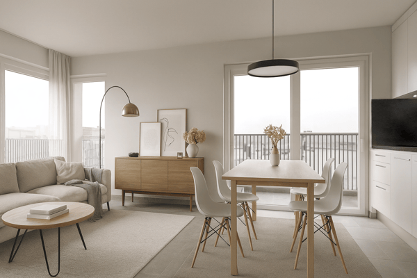 Magnifique appartement neuf en attique avec terrasse et vue sur le lac 1