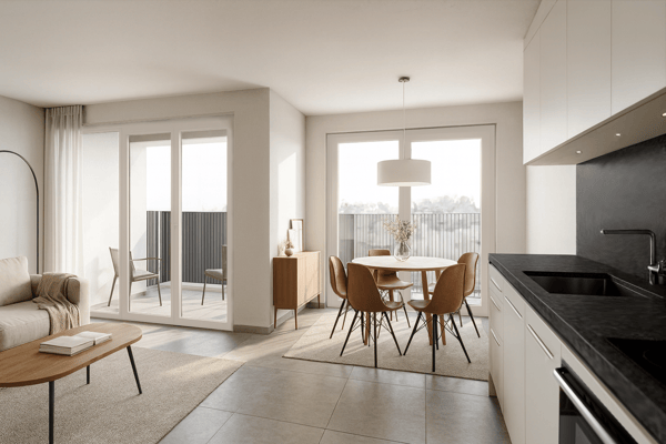 Magnifique appartement neuf en attique avec 1 balcons 1