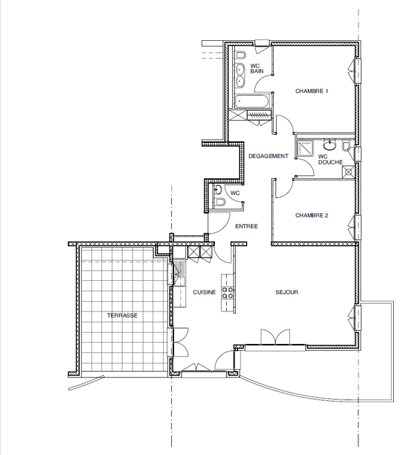 Logement spacieux et lumineux 7