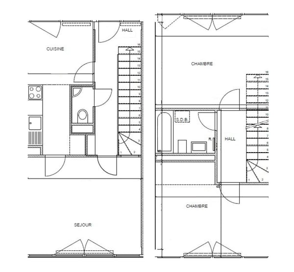 Splendide logement en duplex à deux pas de Rive 8