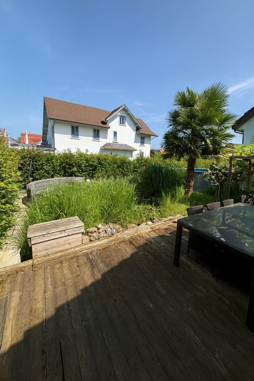 Grosszügiges 1-Zimmer-Einfamilienhaus mit Garten und Landreserve 38