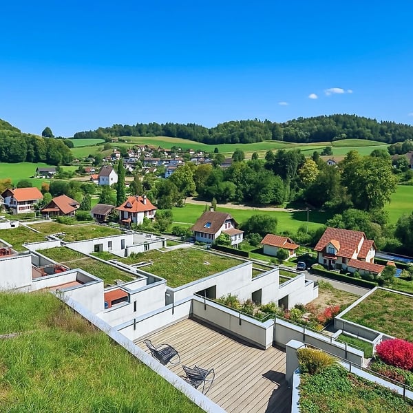 Architektonisches Meisterwerk in Sichtbeton – 1.5-Zimmer-Maisonette mit zwei Terrassen 4
