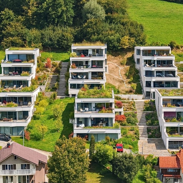 Architektonisches Meisterwerk in Sichtbeton – 1.5-Zimmer-Maisonette mit zwei Terrassen 31