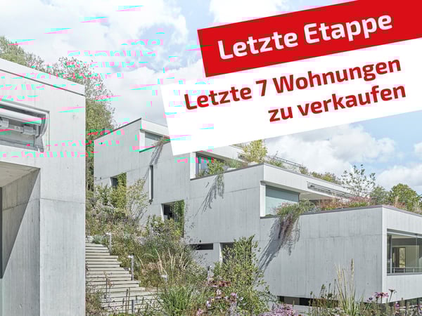 1.5 Zimmer Gartenwohnung mit Terrasse & Garten – letzte Etappe 1