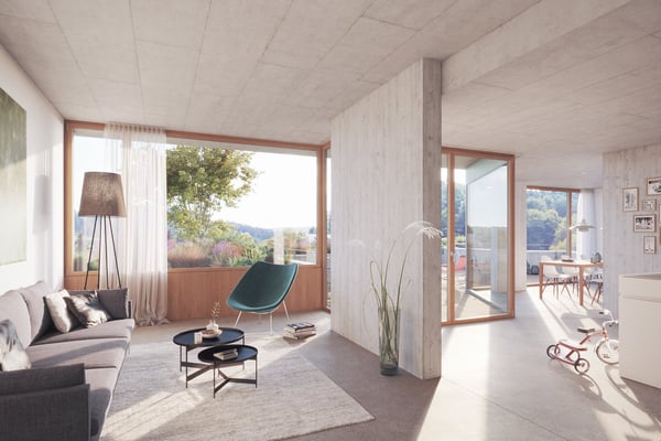 1.5 Zimmer Gartenwohnung mit Terrasse & Garten – letzte Etappe 13