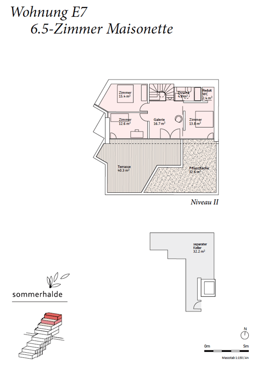 1.5 Zi.-Duplexwohnung – Sichtbeton-Meisterwerk 6