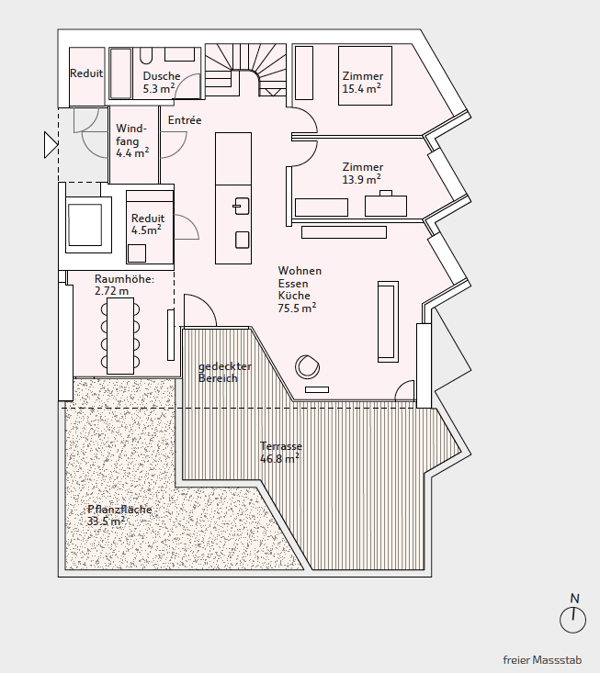 Exklusive 6.5-Zimmer-Duplex-Maisonette mit Einfamilienhaus-Gefühl 4