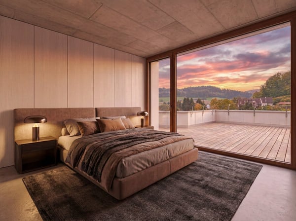 6.5-Zimmer-Attika-Maisonette mit zwei Terrassen – Wohnen wie im eigenen Haus 3