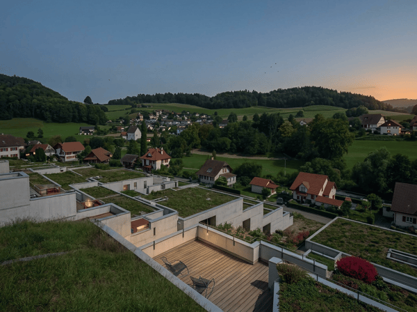 6.5-Zimmer-Attika-Maisonette mit zwei Terrassen – Wohnen wie im eigenen Haus 2