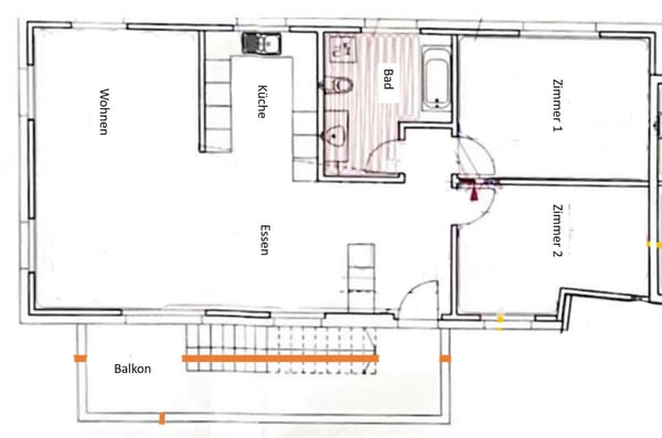 JETZT zu mieten: 3.5-Zi-Wohnung mit gemütlichem Balkon 3