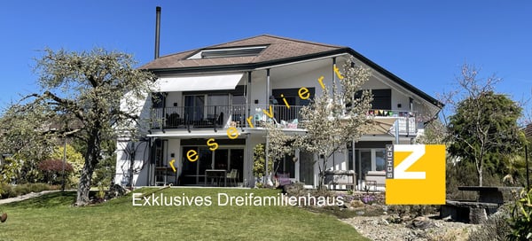 Exklusives Dreifamilienhaus in ausgezeichnetem Zustand - mit beeindruckender Gartenanlage 1
