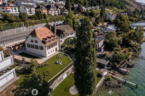 Einzigartige Villa mit direktem Seeanstoss 2