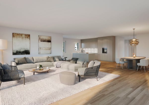 Natürlich schön wohnen - moderne 4.5-Zimmer-Attika-Neubauwohnung 2