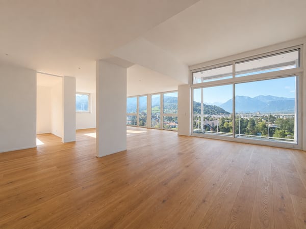 Lichtdurchflutete 4½-Zimmer-Neubau-Wohnung mit traumhaftem Alpenpanorama