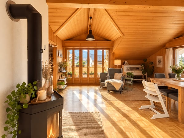 Charmante 4-Zimmer-Wohnung mit Balkon in Leissigen 1