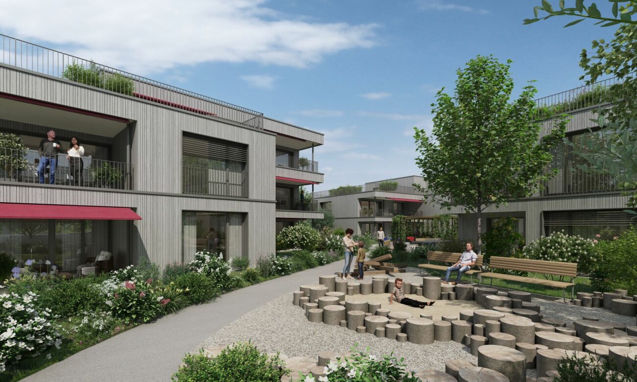 Moderne, grosse Garten-Maisonette-Wohnung an ruhiger Lage