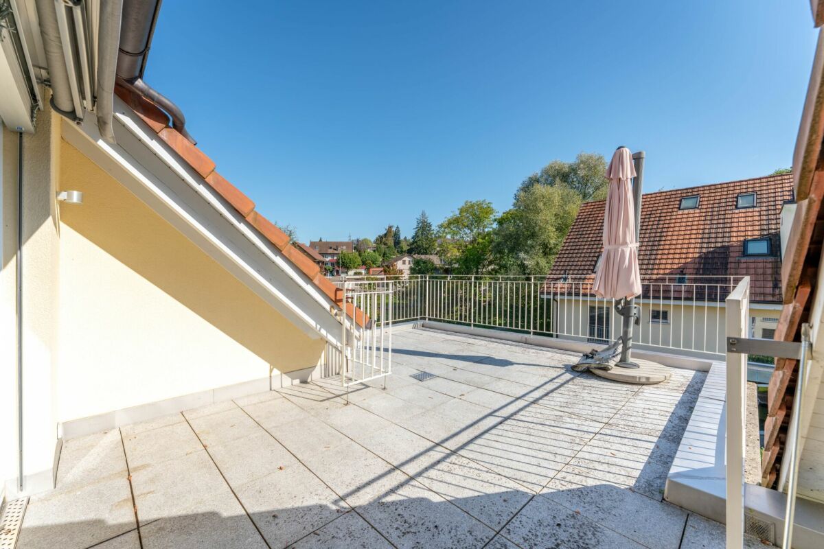 3.5 Zimmer Dachmaisonette-Wohnung mit 26 m² Balkon