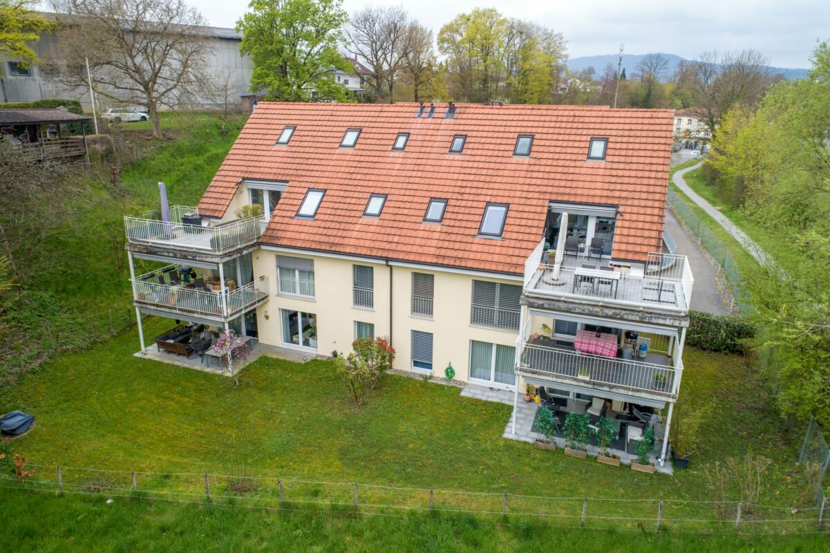 3.5 Zimmer Dachmaisonette-Wohnung mit 26 m² Balkon