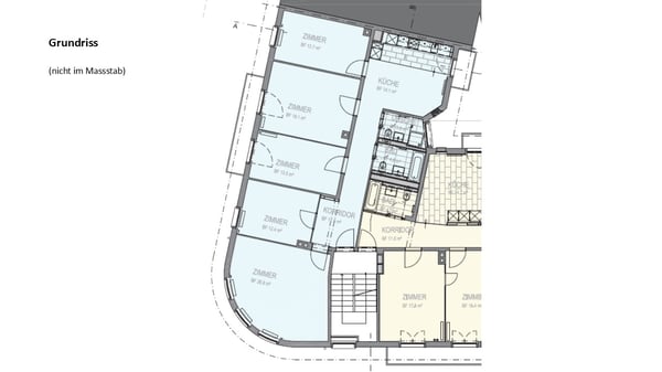 5.5-Zimmer-Familienwohnung mit 125m2 im Kreis 6 8