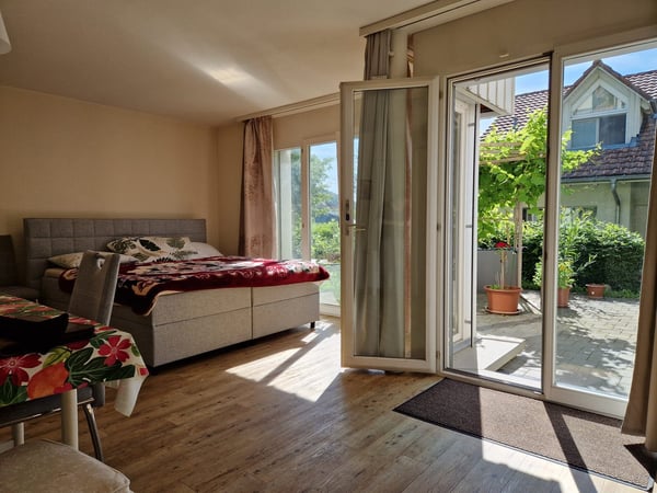 Gemütliches Studio mit Terrasse in Düdingen 7
