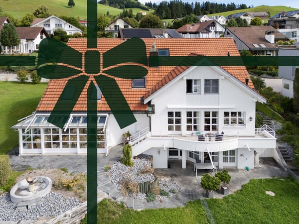 Aussergewöhnliches Landhaus/Villa mit Garten und Wellness-Oase