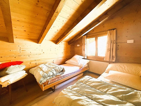 A vendre dans la station de la Tzoumaz au coeur des 4 Vallées très beau chalet de 5 1/2 pièces 9