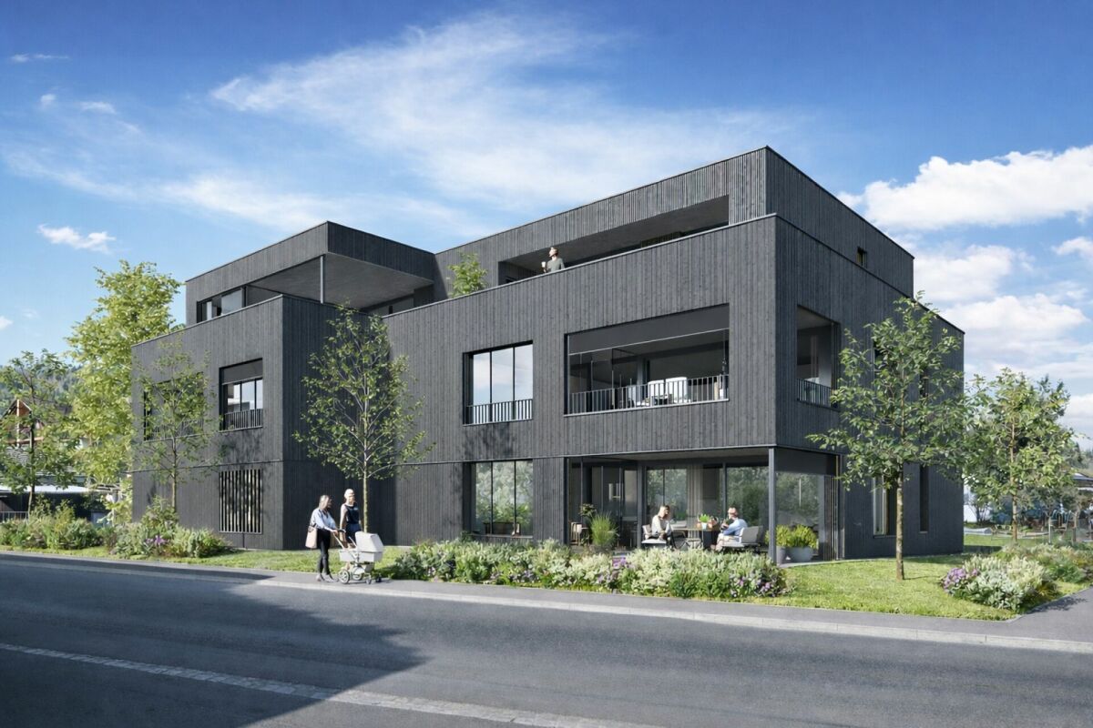 Neubauwohnung mit Gartenanteil an ruhiger Wohnlage