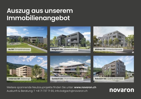 Erstbezug - 4.5 Zimmer-Wohnung - Überbauung Bawangs 14