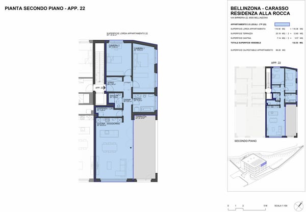 Residenza Alla Rocca - App. 6 all'ultimo piano - 3.5 locali 15