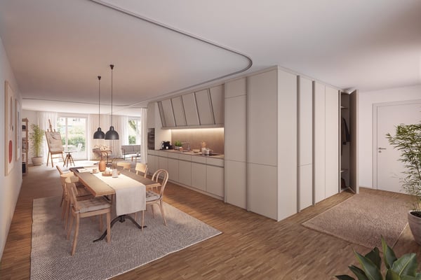 Erstbezug | Atelierwohnung mit Loft-Charakter und 32 m² Terrassenfläche