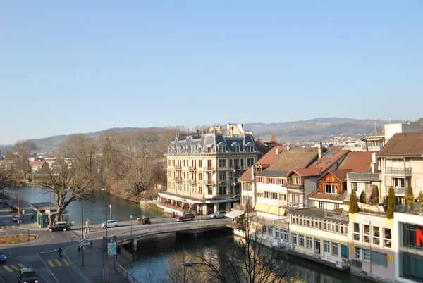 Wohnen Im rote Huus von Thun! 10