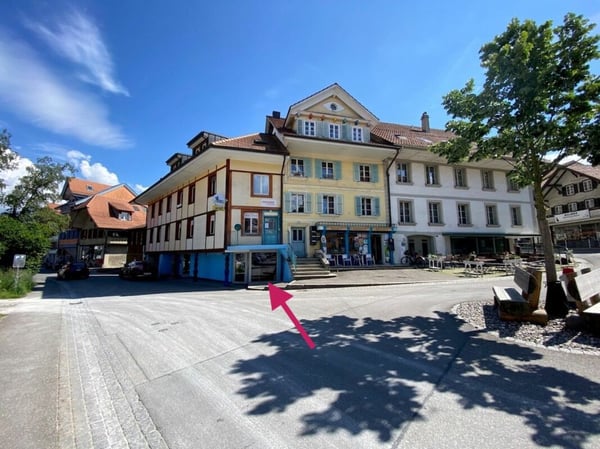 Mitten im Dorfzentrum finden Ihre kreativen Ideen Raum 1