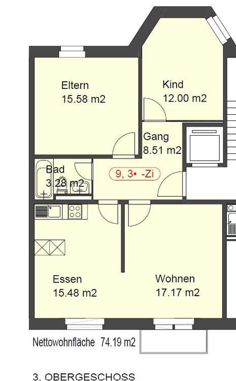 Gemütliche 3.5-Zimmer-Wohnung in ruhiger Lage von St. Gallen 6