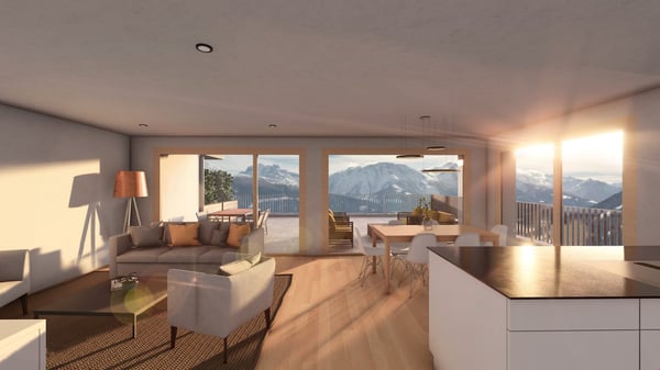 5.5 Zimmer-Duplex-Wohnung in Bellwald 4