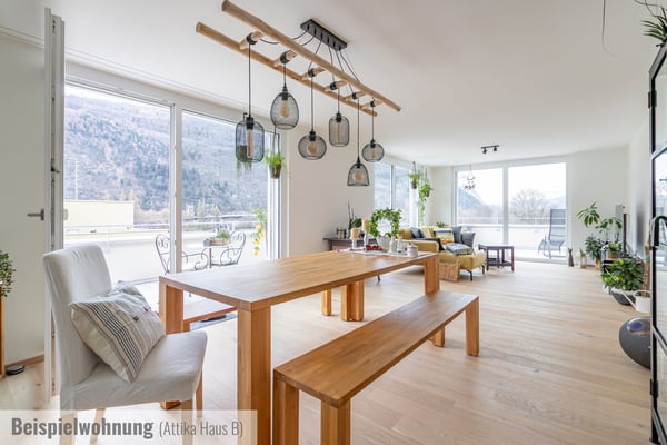 4.5 Zimmer-Attikawohnung in Raron 3
