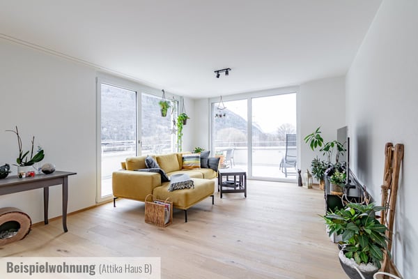 4.5 Zimmer-Attikawohnung in Raron 4