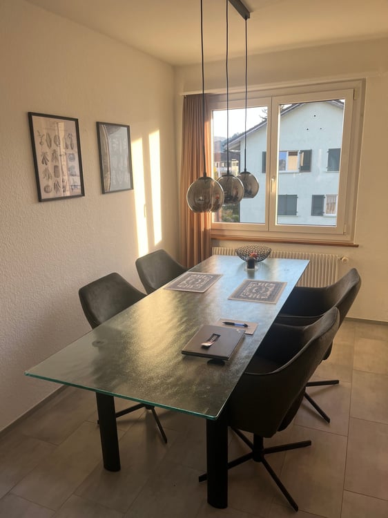 Lichtdurchflutete Eckwohnung in kleinem MFH / Sicht auf Stockhornkette 2