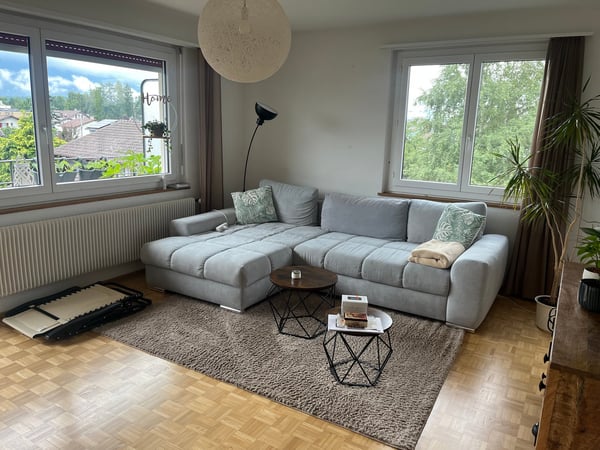 Lichtdurchflutete Eckwohnung in kleinem MFH / Sicht auf Stockhornkette 4