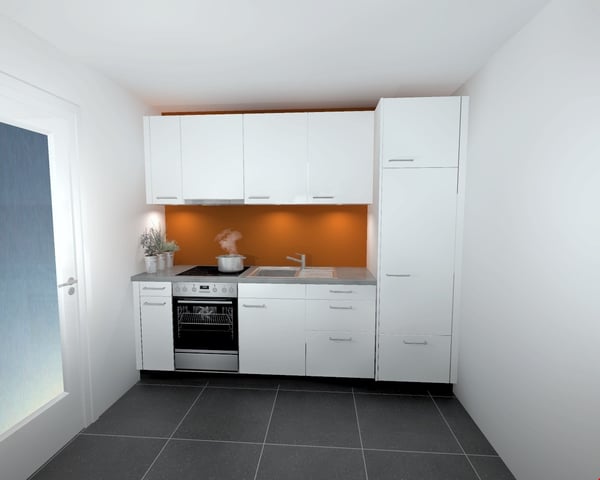 Ideale Singelwohnung an ruhiger und doch zentraler Lage, herrlicher Garten mit Grillhaus inkl. 1
