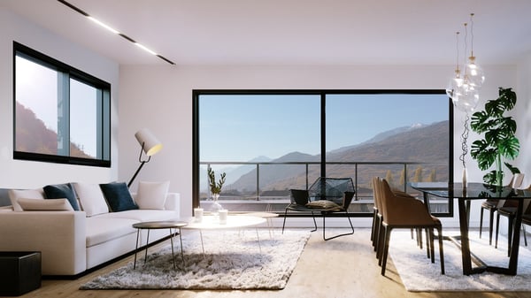 A VENDRE APPARTEMENT 1.5 PCES AVEC PELOUSE A CHIPPIS 1